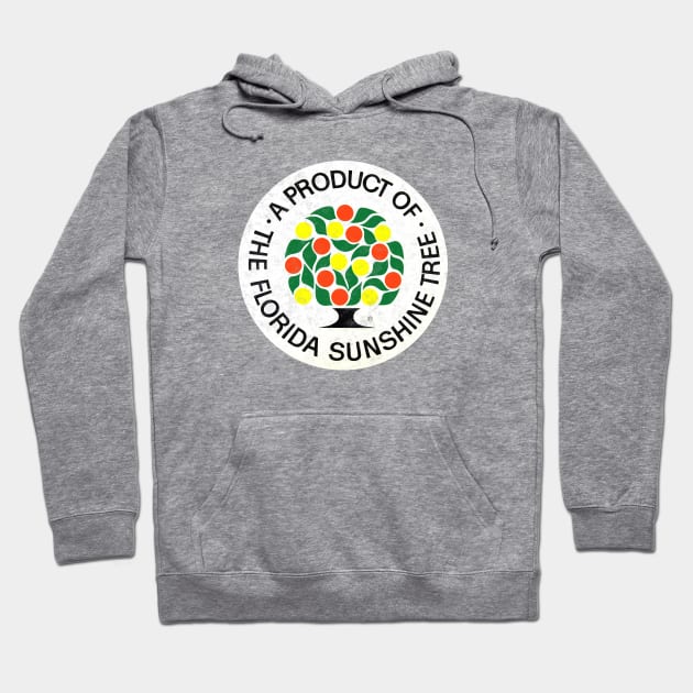 Florida Sunshine Tree Hoodie by GoAwayGreen